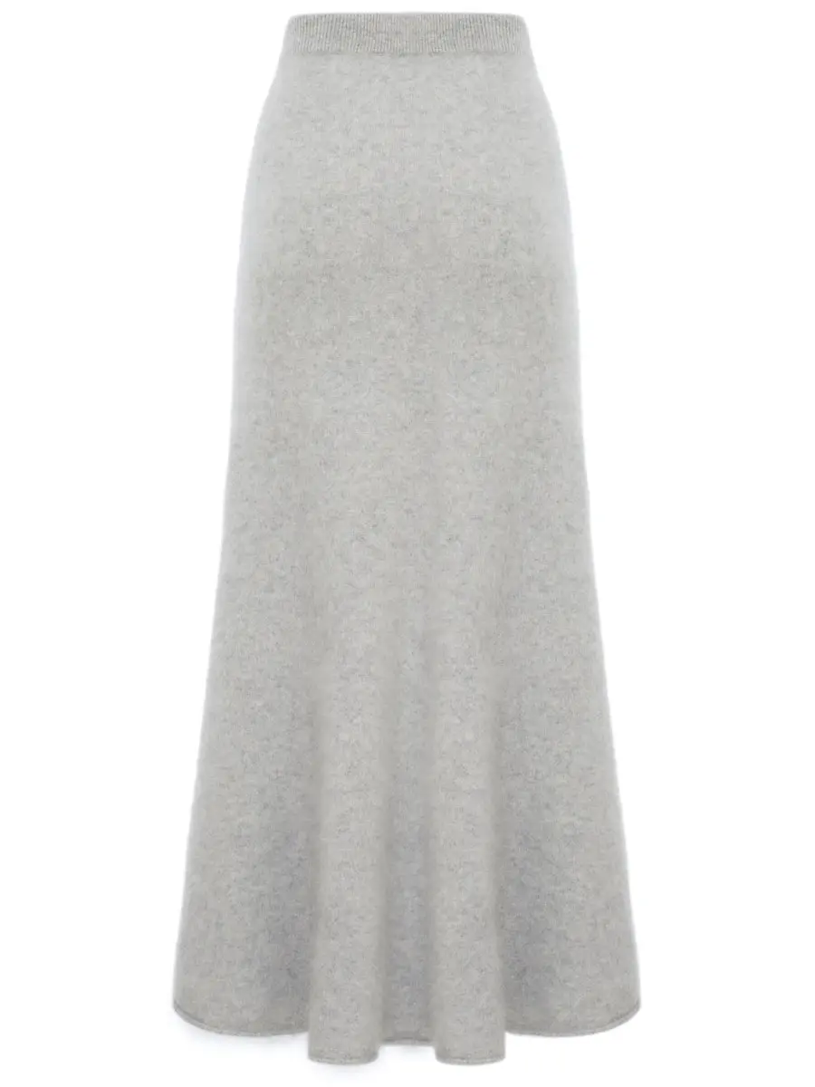 Юбка кашемировая Серебристый Туман