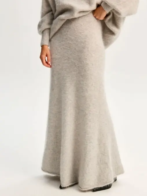Юбка кашемировая Серебристый Туман AMUR BY MARUSHIK