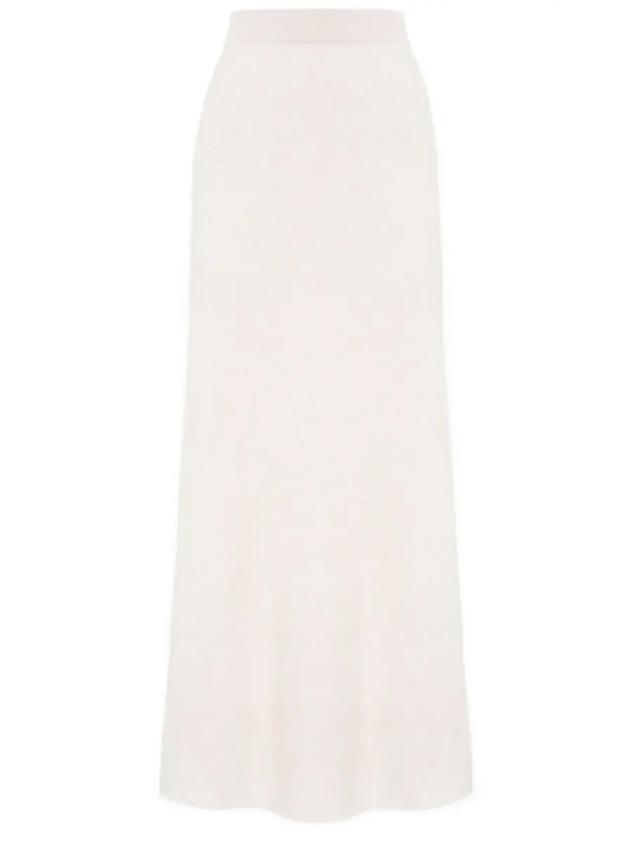 Юбка кашемировая Сливочный Пломбир