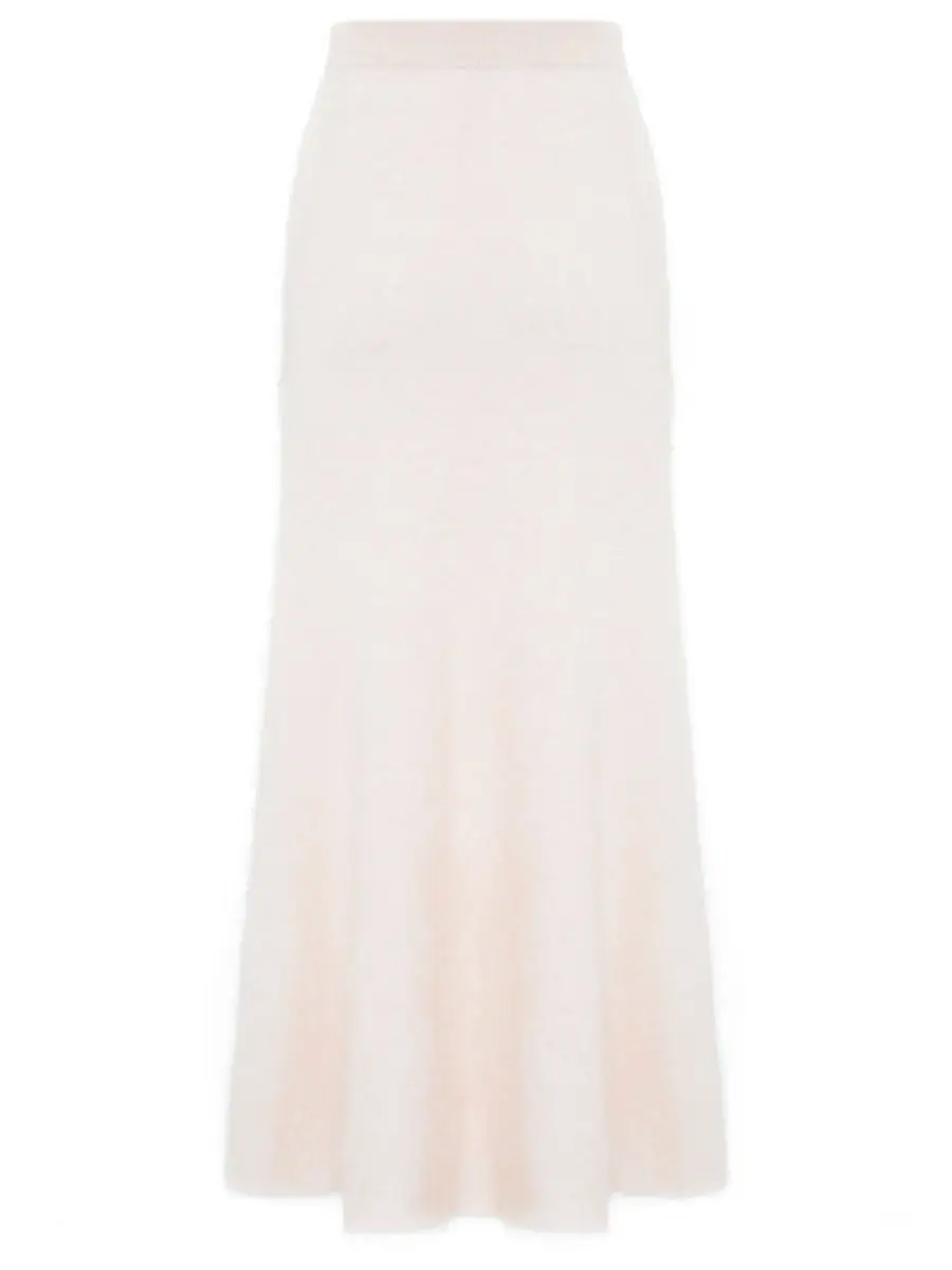 Юбка кашемировая Сливочный Пломбир