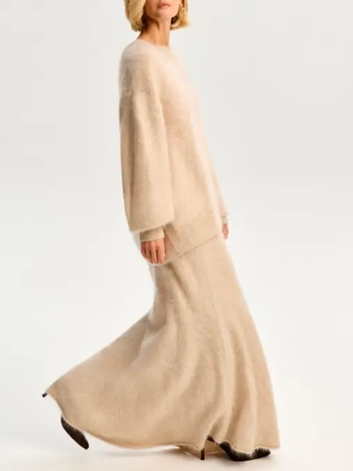 Юбка кашемировая Утренний Макиато AMUR BY MARUSHIK