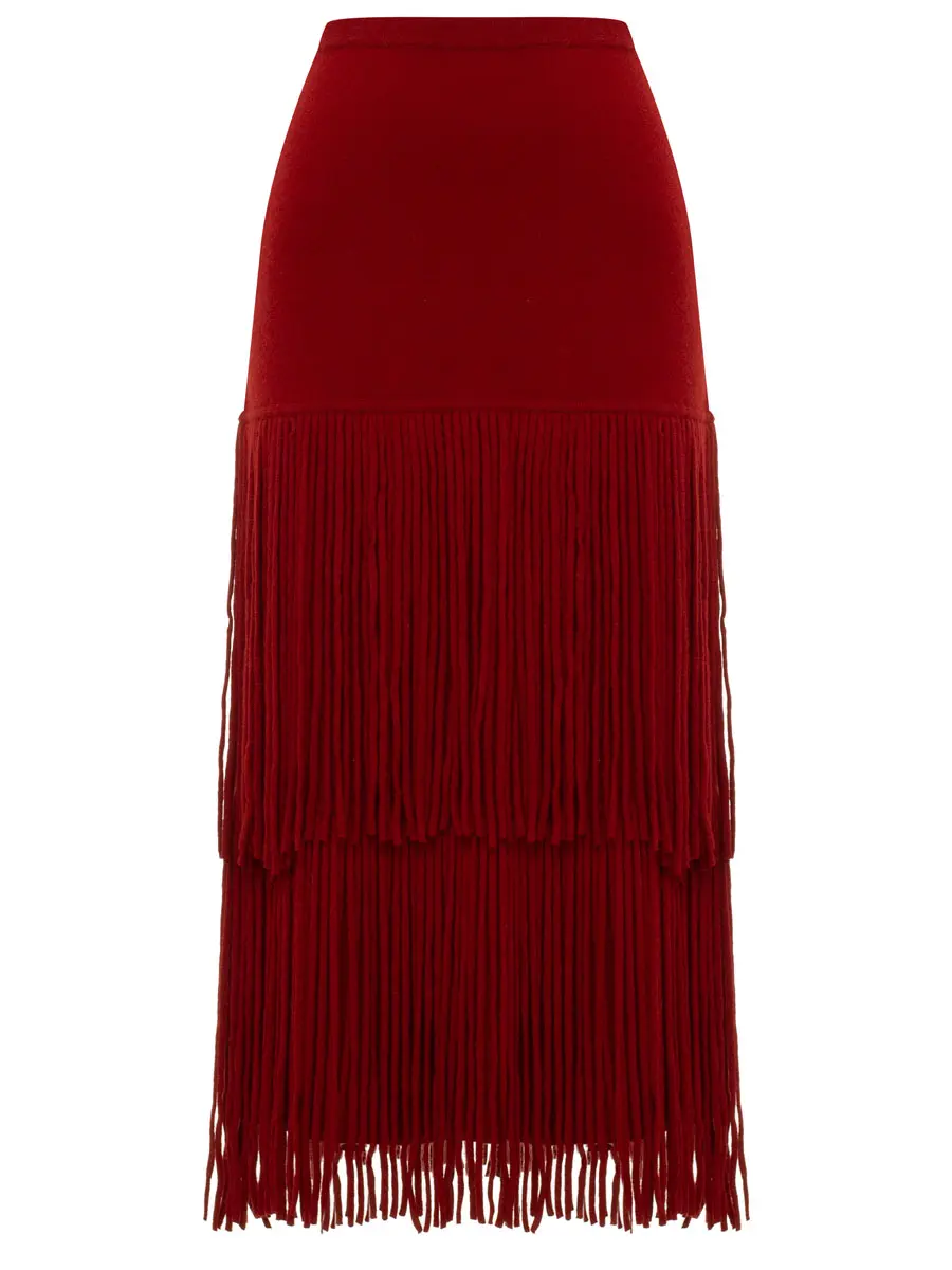 Юбка-ритм шерстяная Пряная Сальса