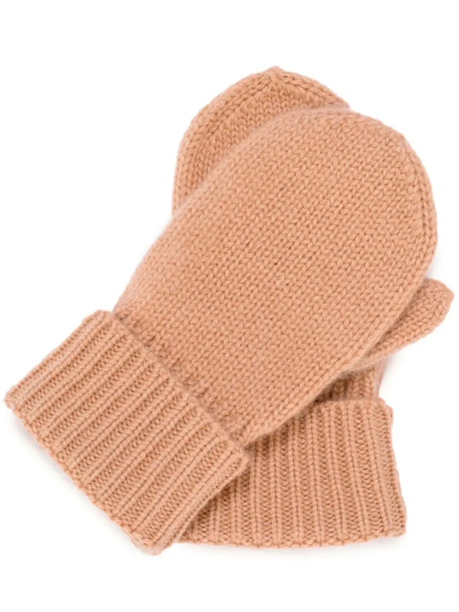 Варежки кашемировые Кремовый Латте