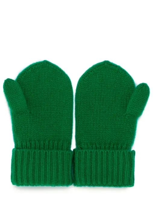 Варежки кашемировые Майская Зелень AMUR BY MARUSHIK