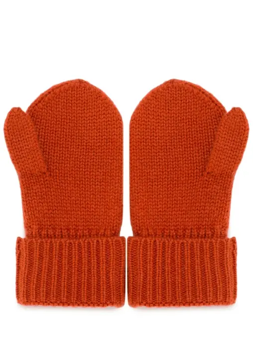Варежки кашемировые Терракотовый Закат AMUR BY MARUSHIK