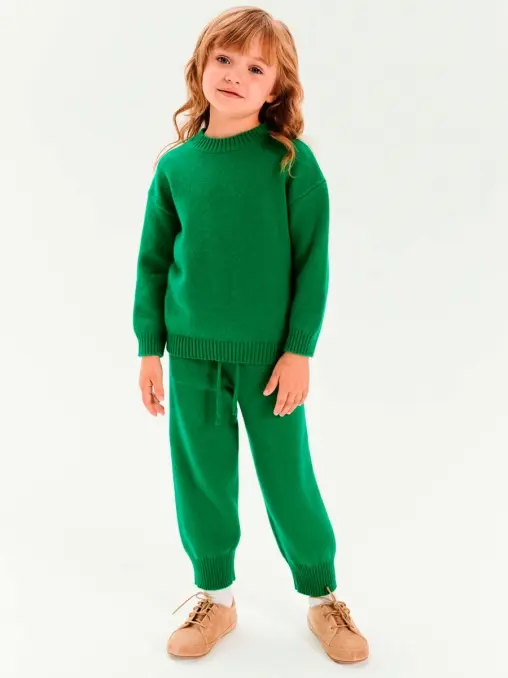 Джоггеры кашемировые Майская Зелень AMUR BY MARUSHIK