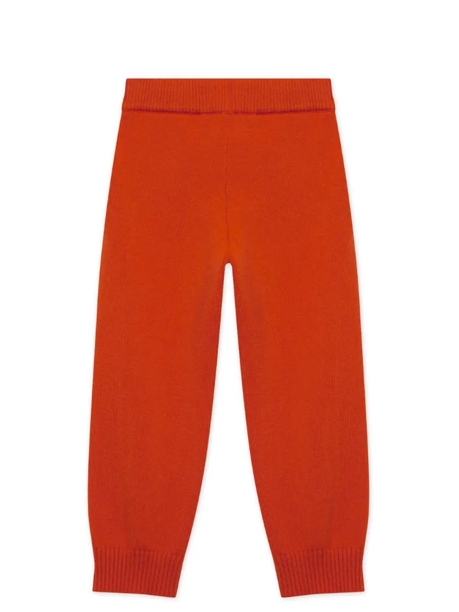 Джоггеры кашемировые Терракотовый Закат