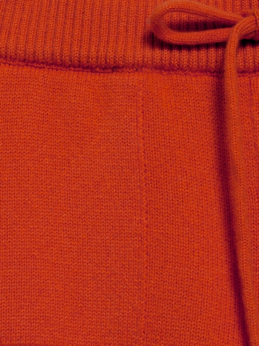 Джоггеры кашемировые Терракотовый Закат