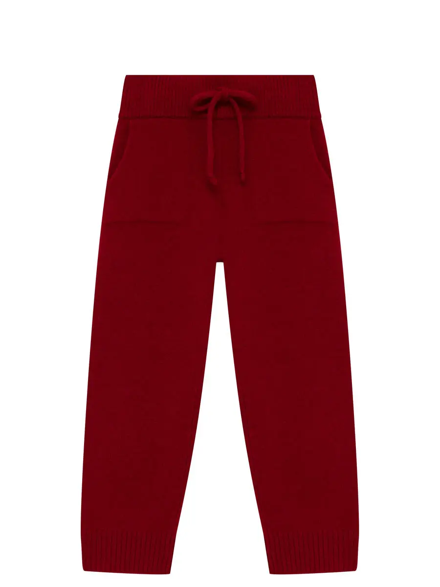 Джоггеры кашемировые Пряная Сальса
