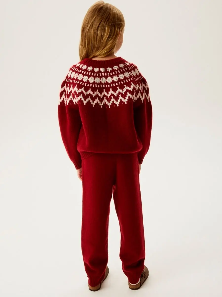 Джоггеры кашемировые Пряная Сальса