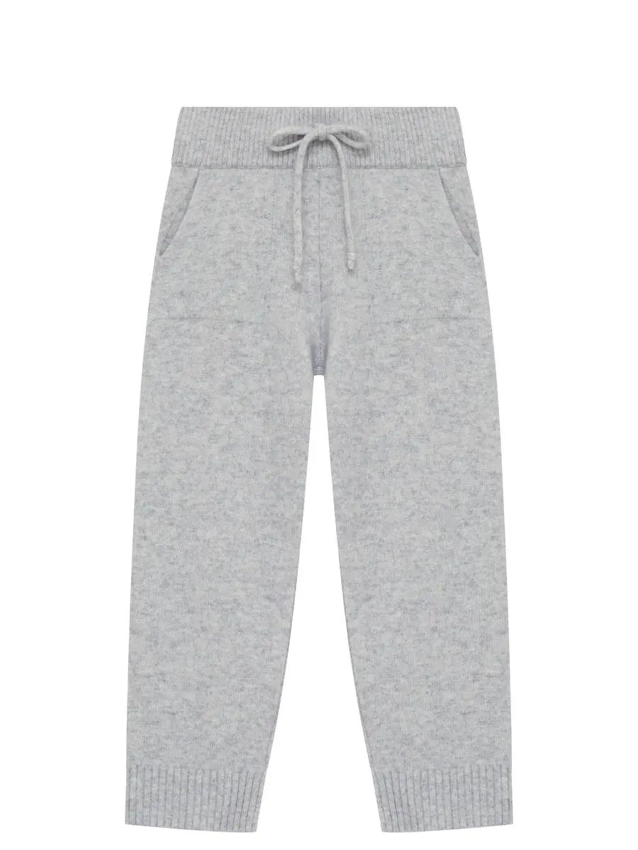 Джоггеры кашемировые Серебристый Туман