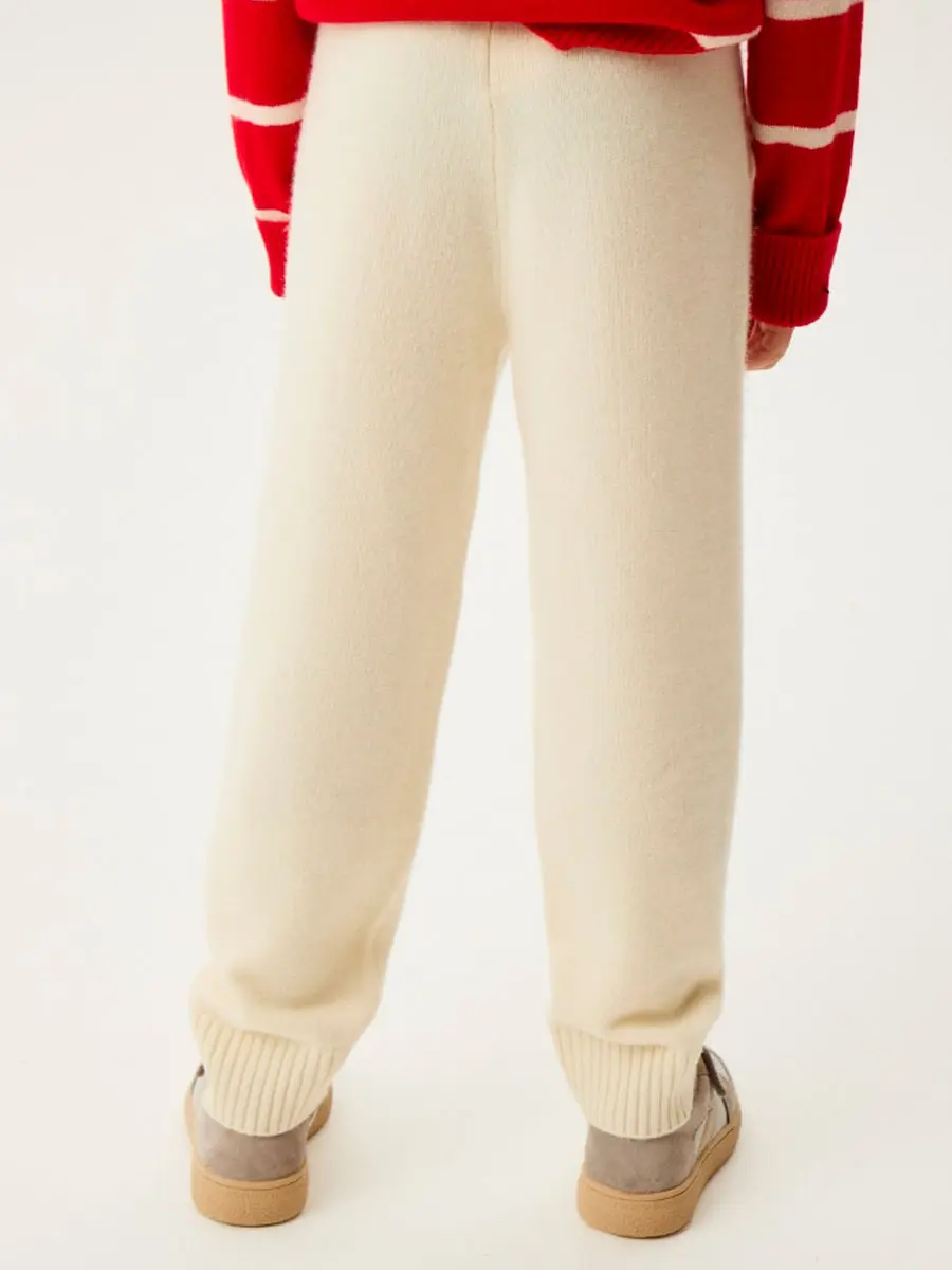 Джоггеры кашемировые Сливочный Пломбир