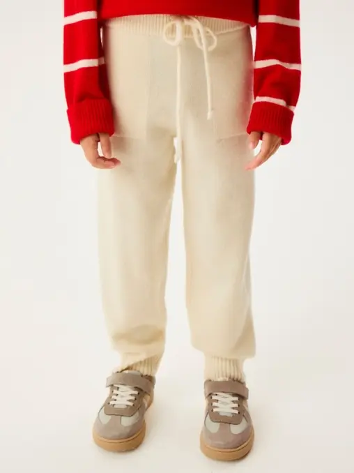 Джоггеры кашемировые Сливочный Пломбир AMUR BY MARUSHIK