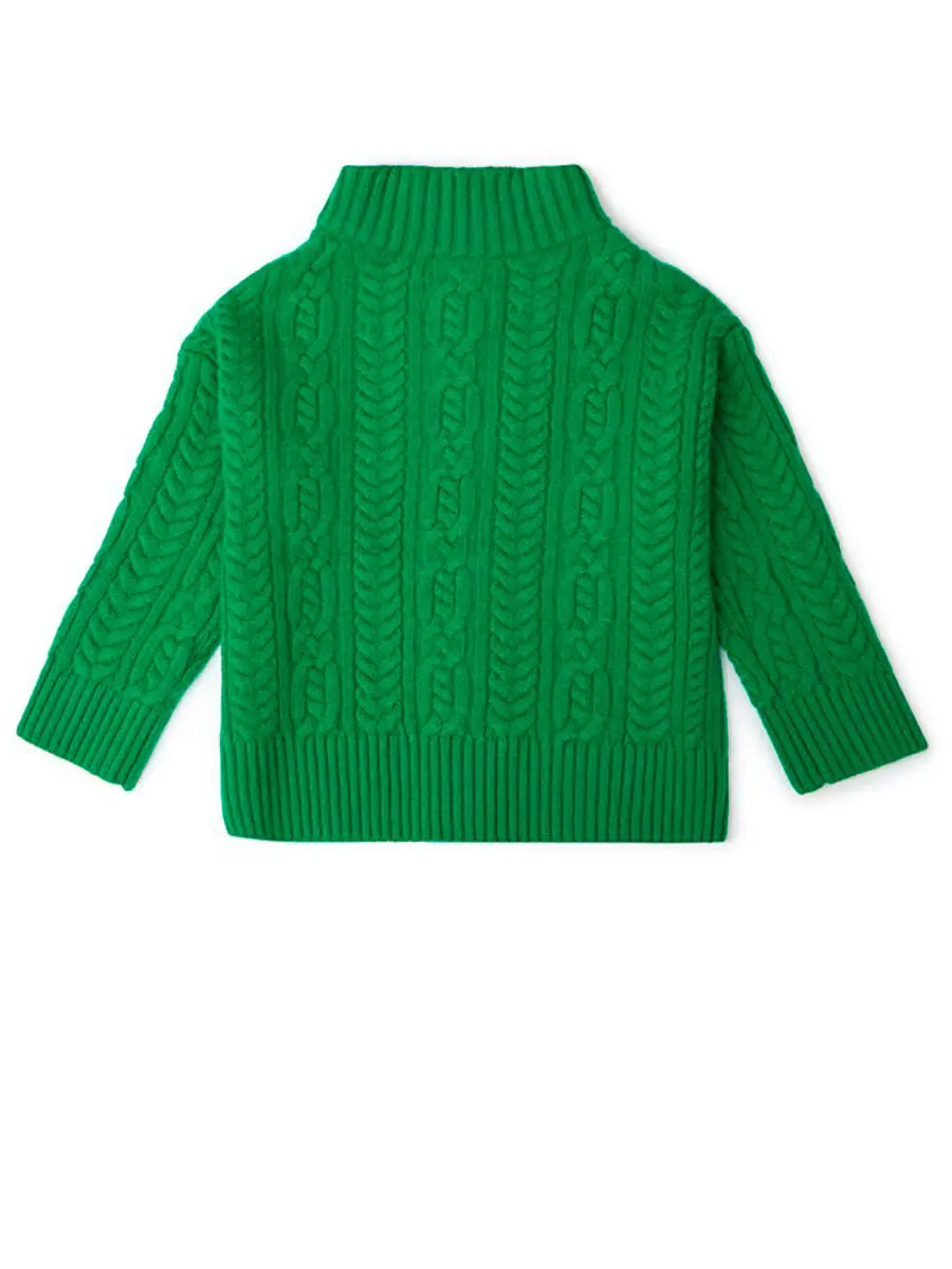 Кардиган кашемировый Майская Зелень