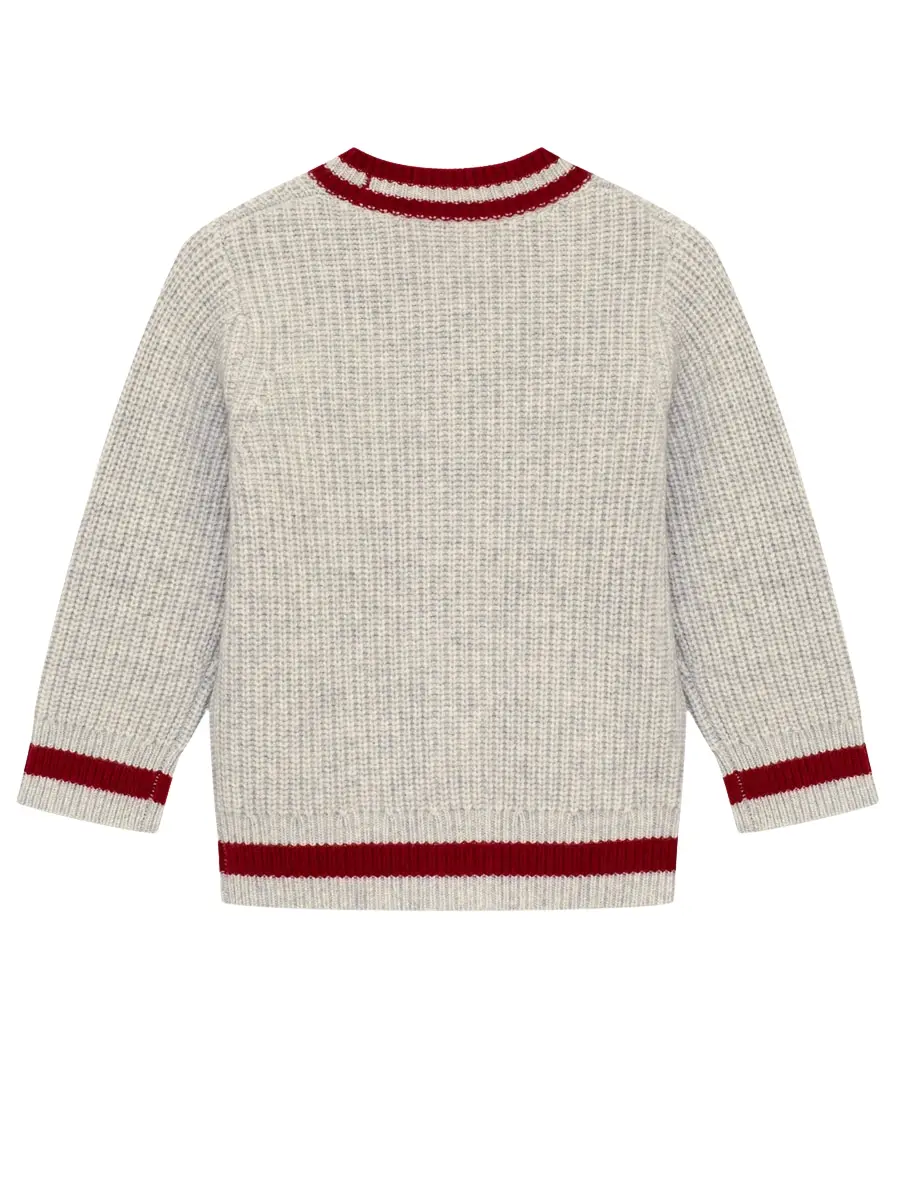 Кардиган кашемировый Серебристый Туман