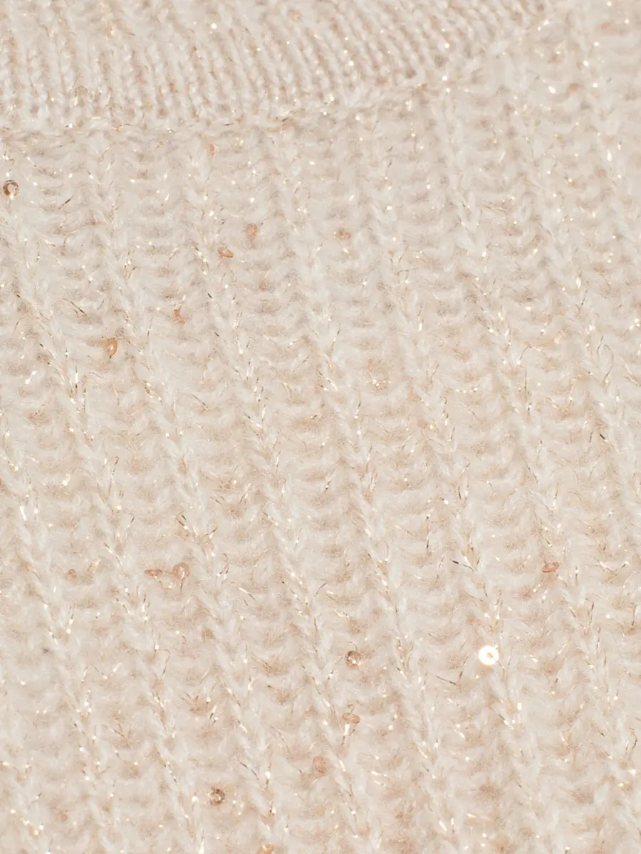 Платье шерстяное Мерцающий Жемчуг