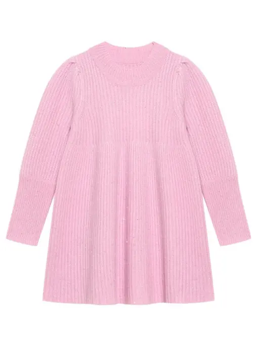 Платье шерстяное Мерцающий Розовый AMUR BY MARUSHIK