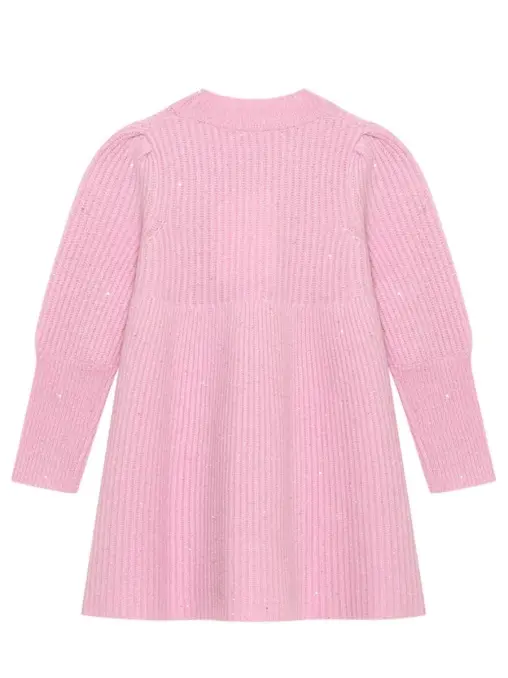 Платье шерстяное Мерцающий Розовый AMUR BY MARUSHIK