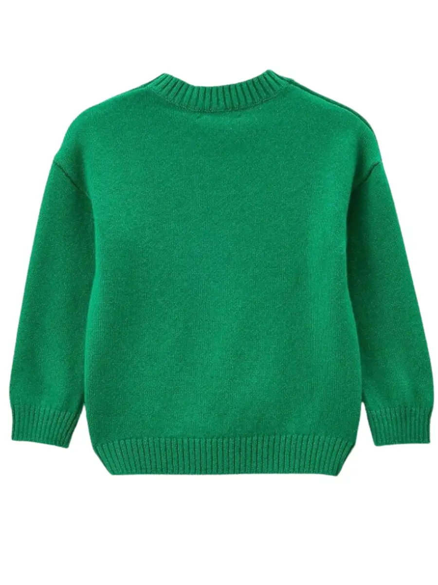 Свитер кашемировый Майская Зелень