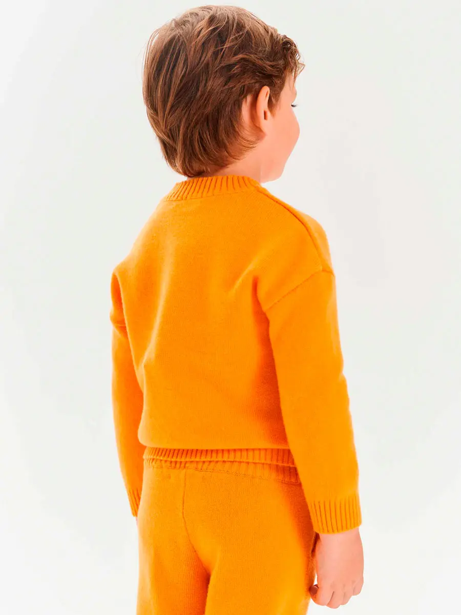 Свитер кашемировый Сочный Абрикос