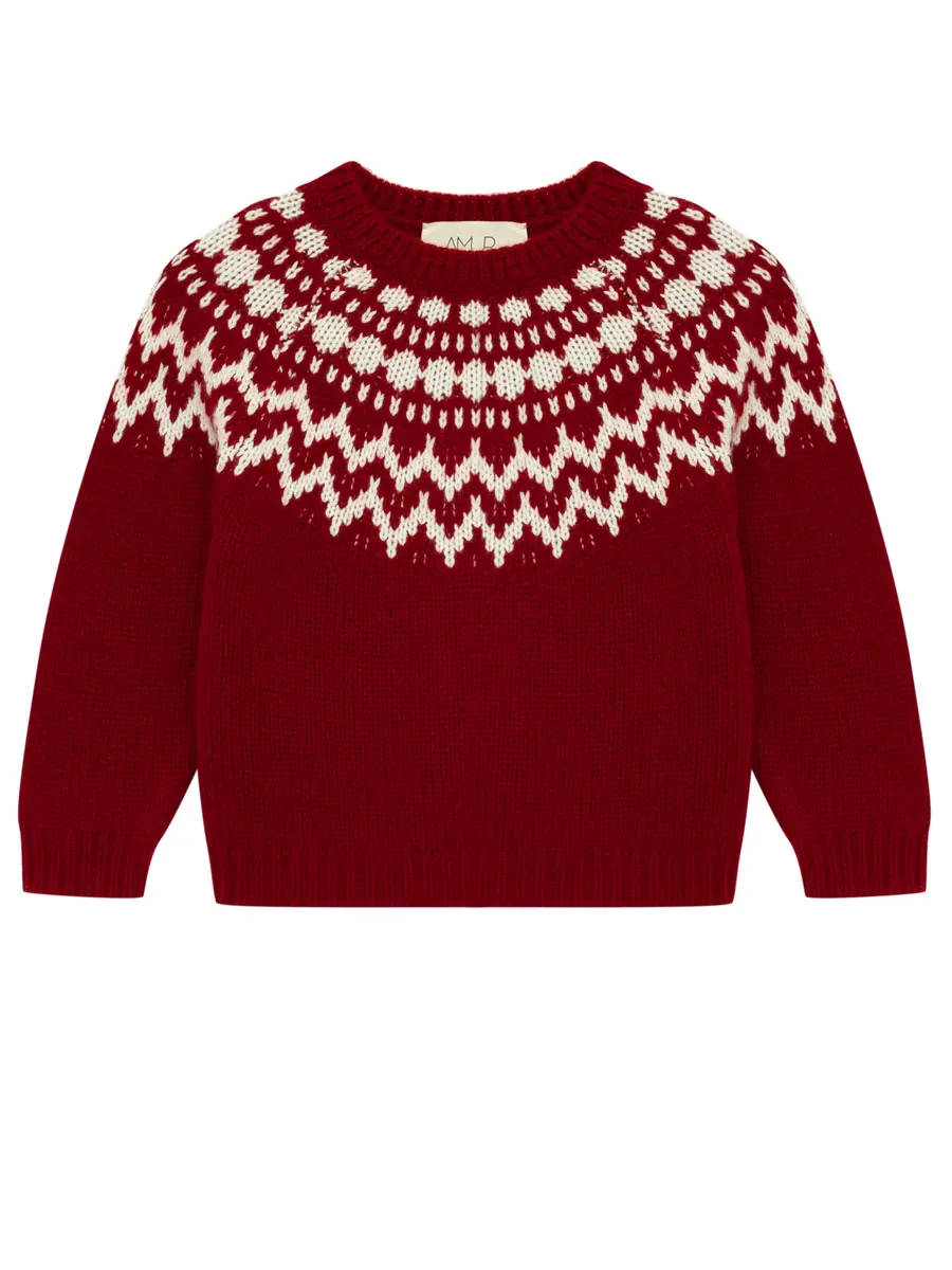 Свитер кашемировый Пряная Сальса