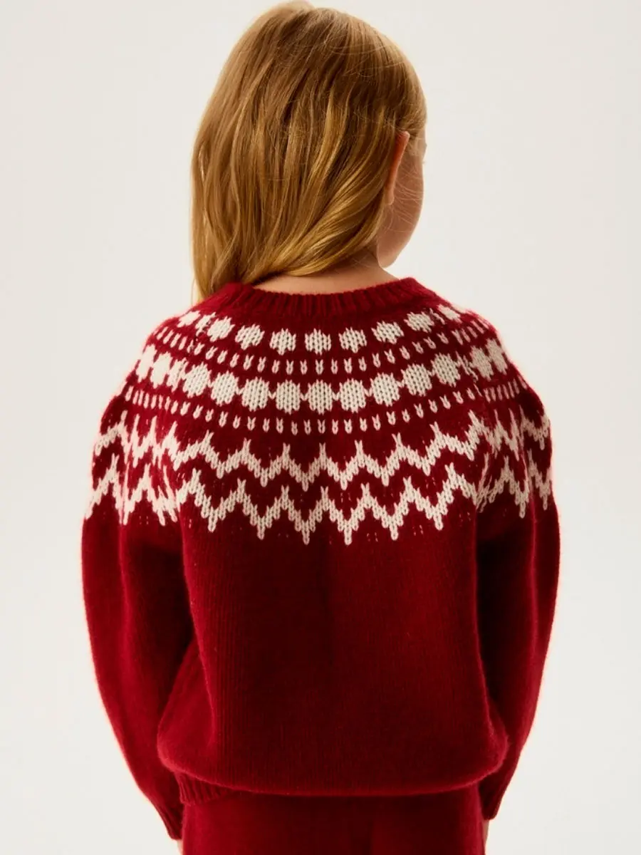 Свитер кашемировый Пряная Сальса