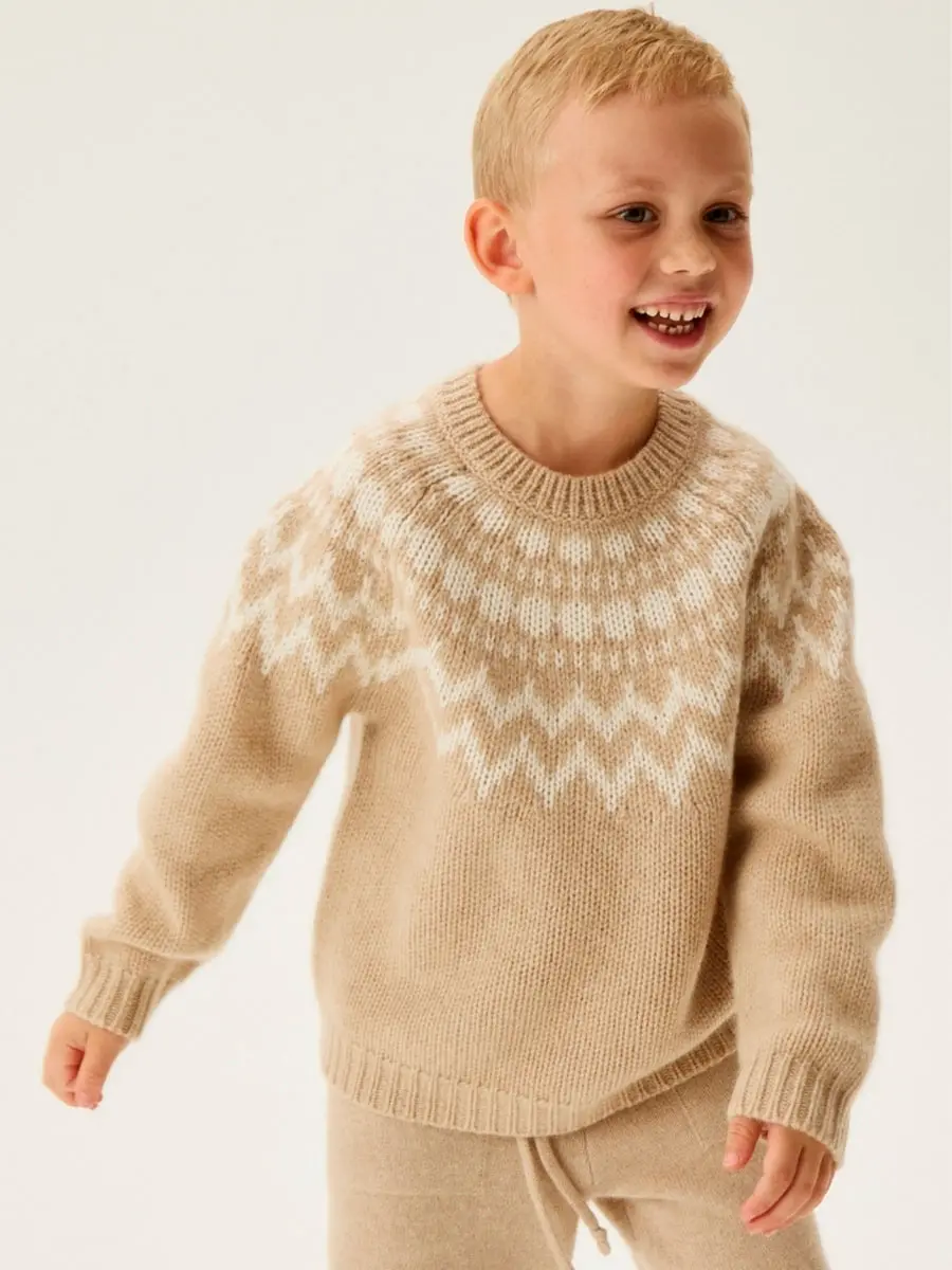 Свитер кашемировый Утренний Макиато