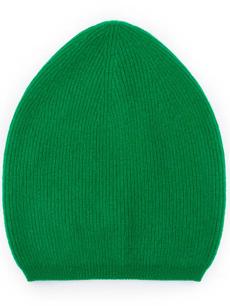 Шапка кашемировая Майская Зелень