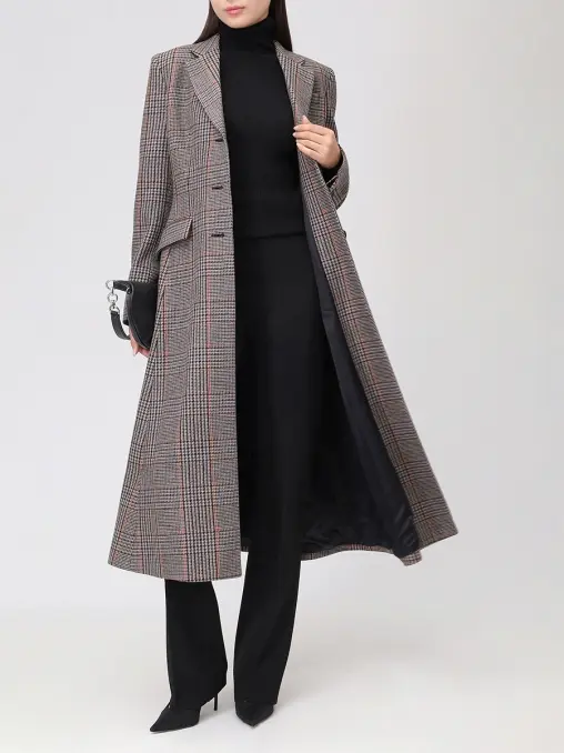 Пальто из шерсти и кашемира PRADA