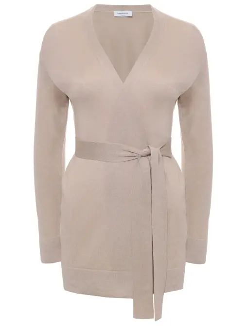 Кардиган из шерсти и хлопка FABIANA FILIPPI