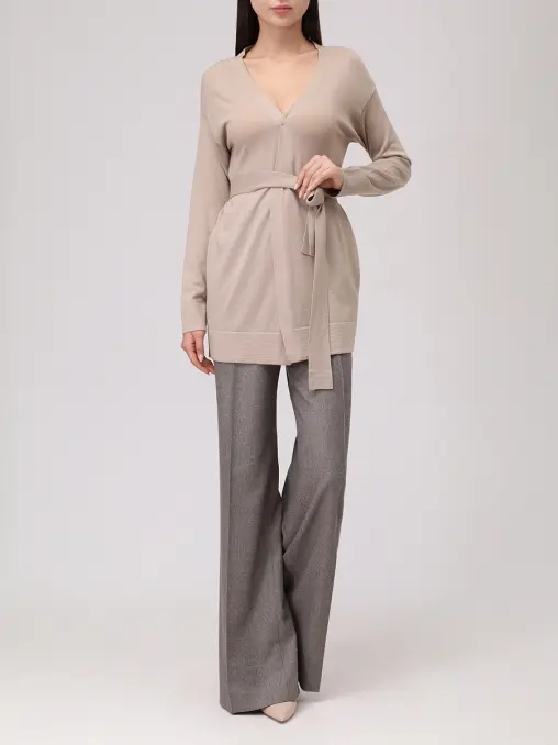 Кардиган из шерсти и хлопка FABIANA FILIPPI