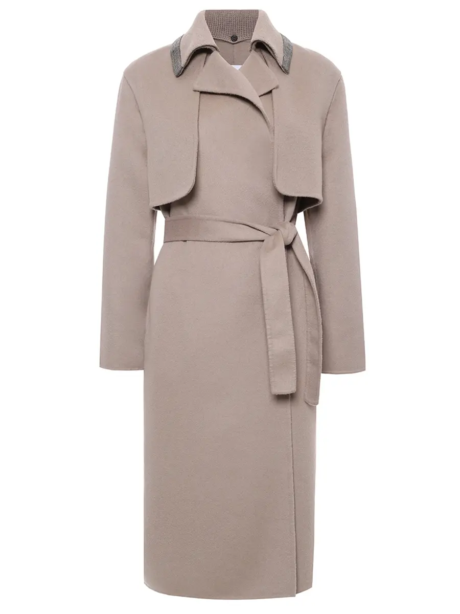 Пальто шерстяное