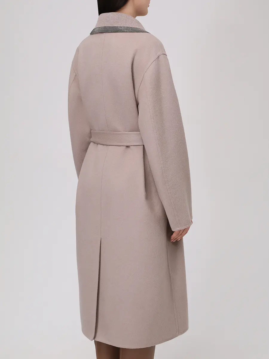 Пальто шерстяное