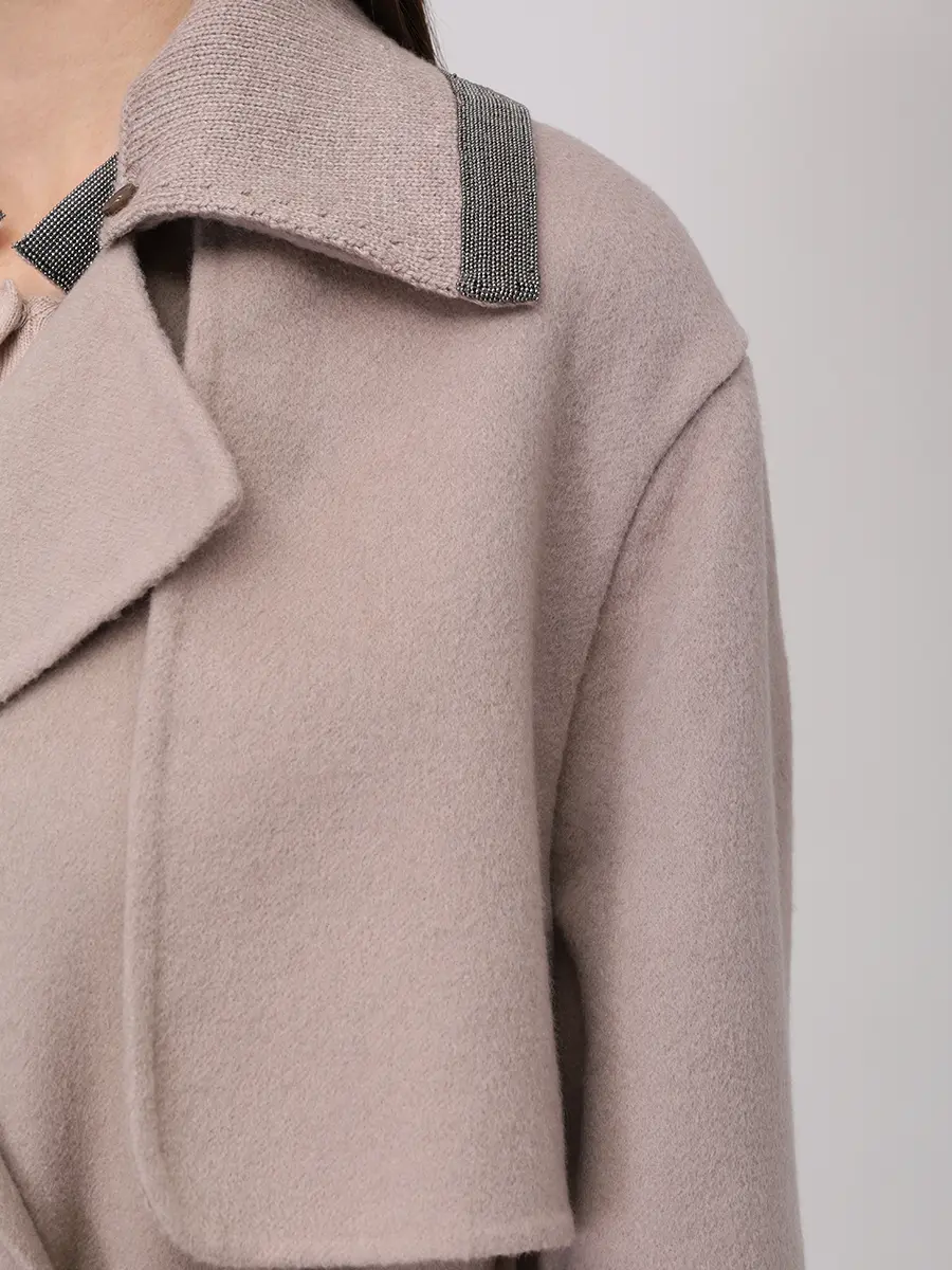 Пальто шерстяное