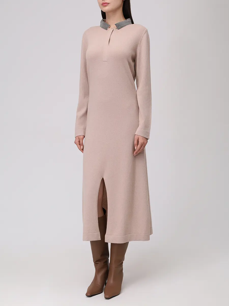 Платье шерстяное