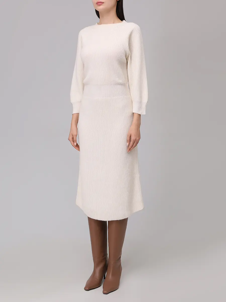 Платье шерстяное