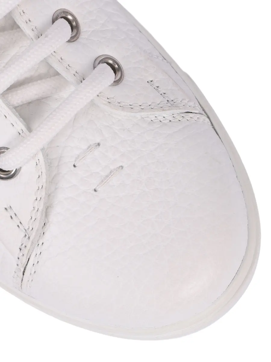 Кеды кожаные на меху