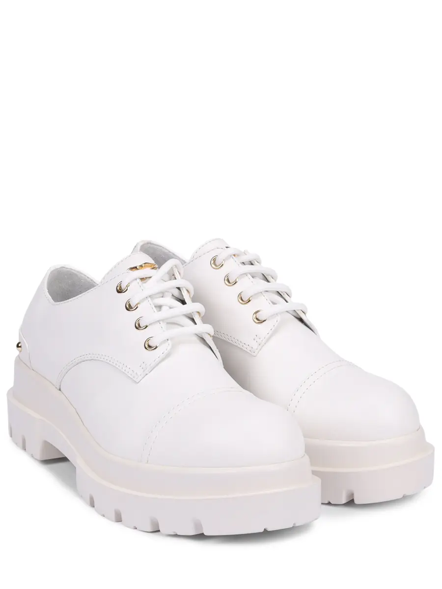 Полуботинки кожаные