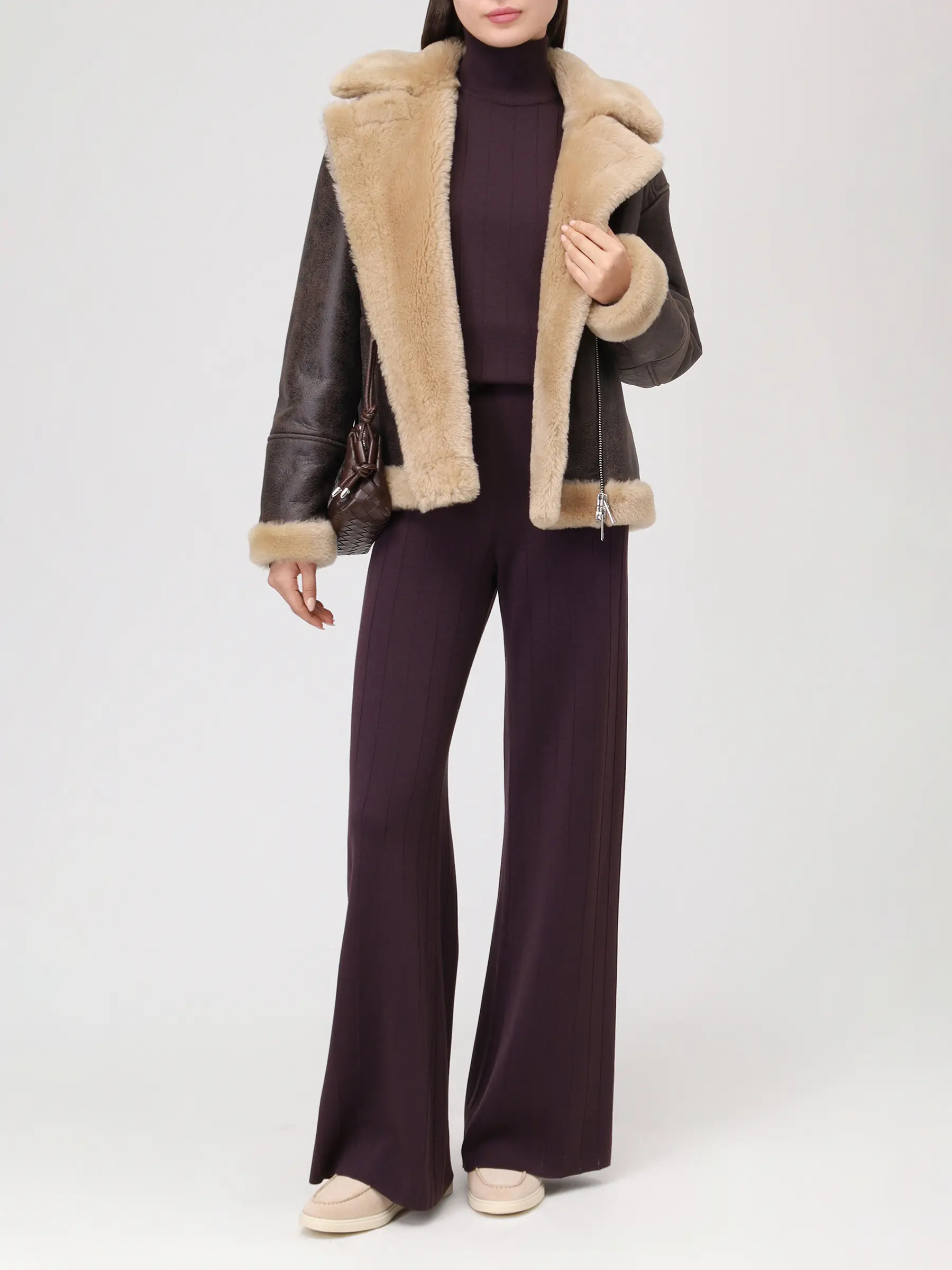 Брюки шерстяные