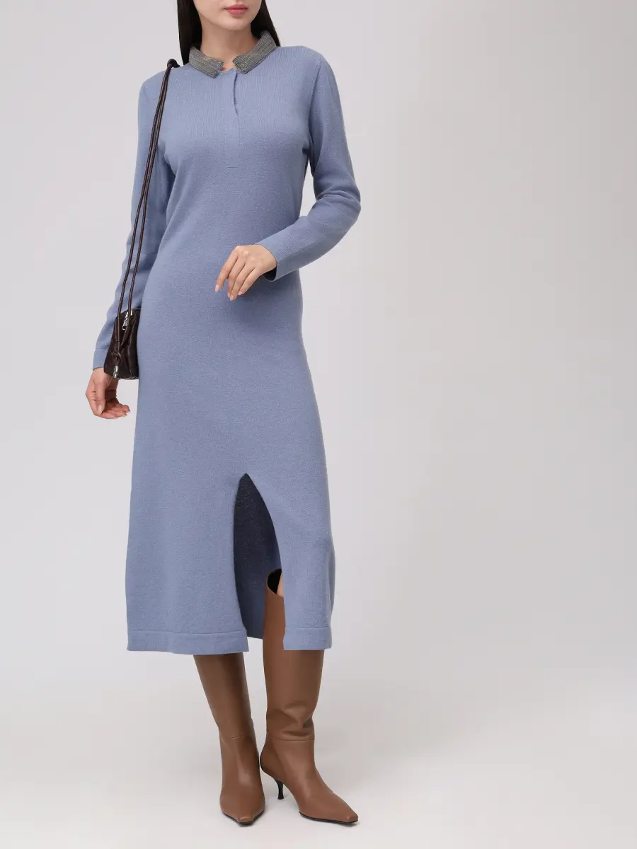 Платье шерстяное