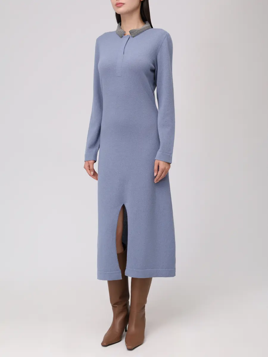 Платье шерстяное