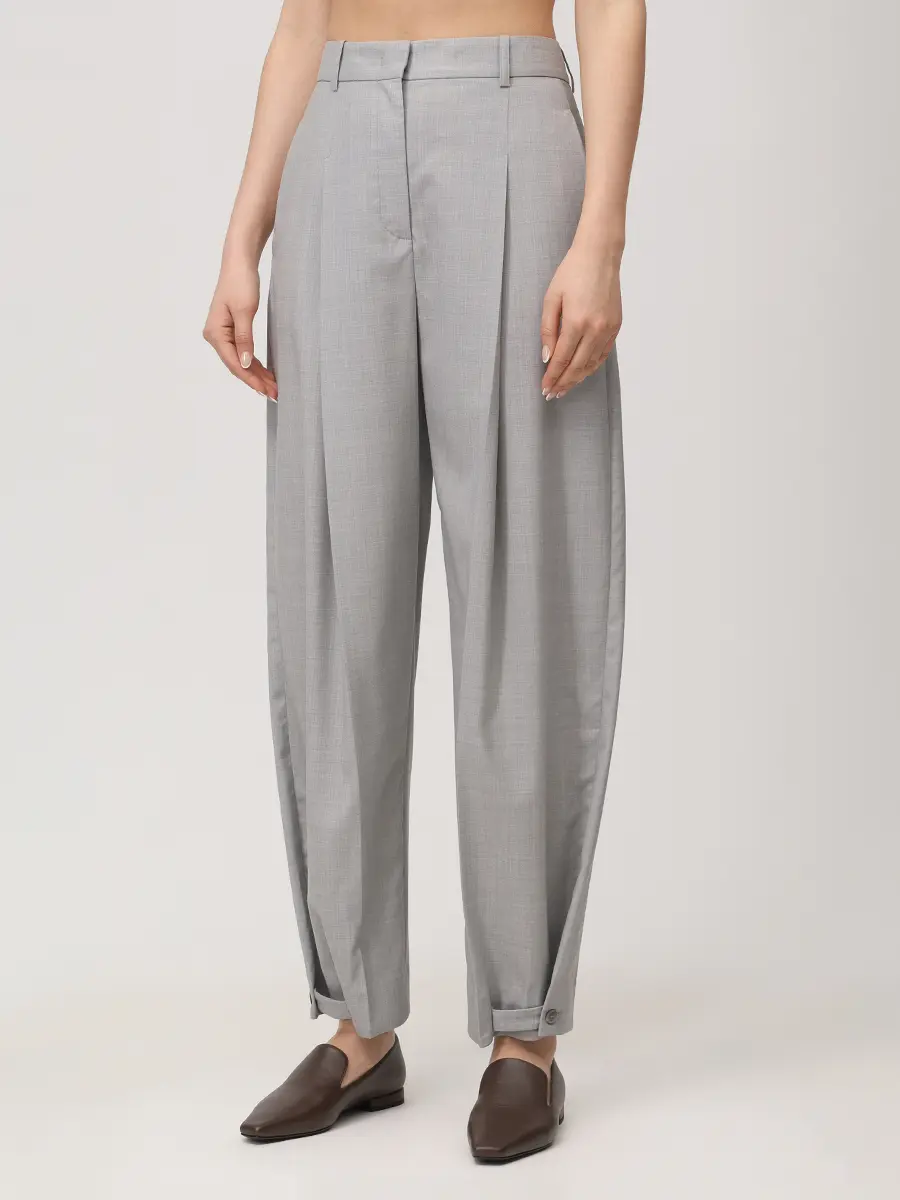 Брюки шерстяные