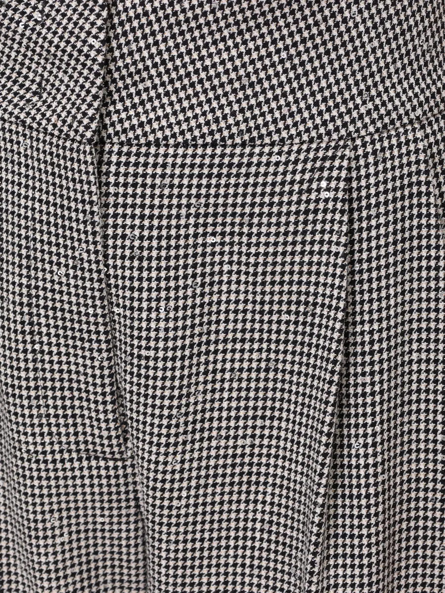 Брюки из шерсти и хлопка