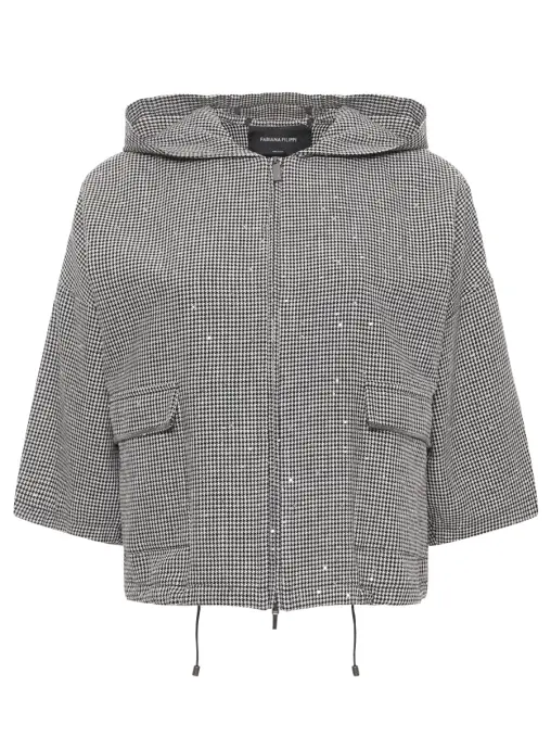 Куртка из шерсти и хлопка FABIANA FILIPPI