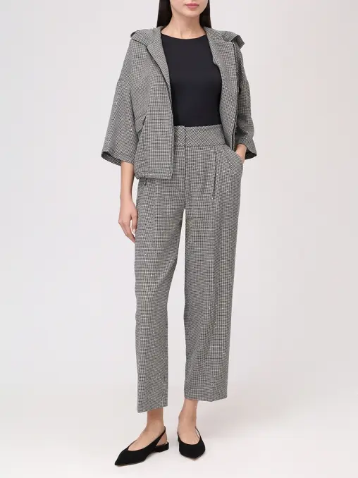 Куртка из шерсти и хлопка FABIANA FILIPPI