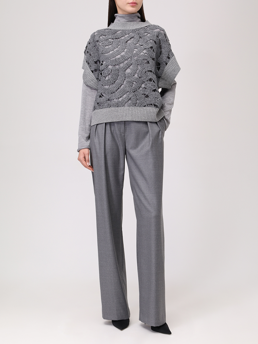 Жилет ажурный