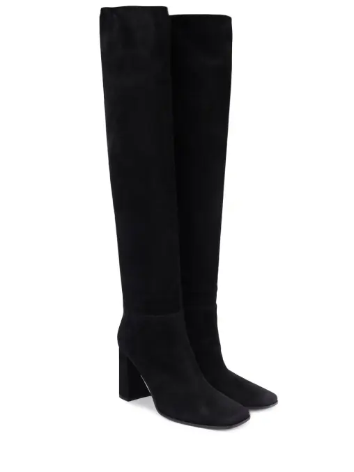 Ботфорты замшевые GIANVITO ROSSI