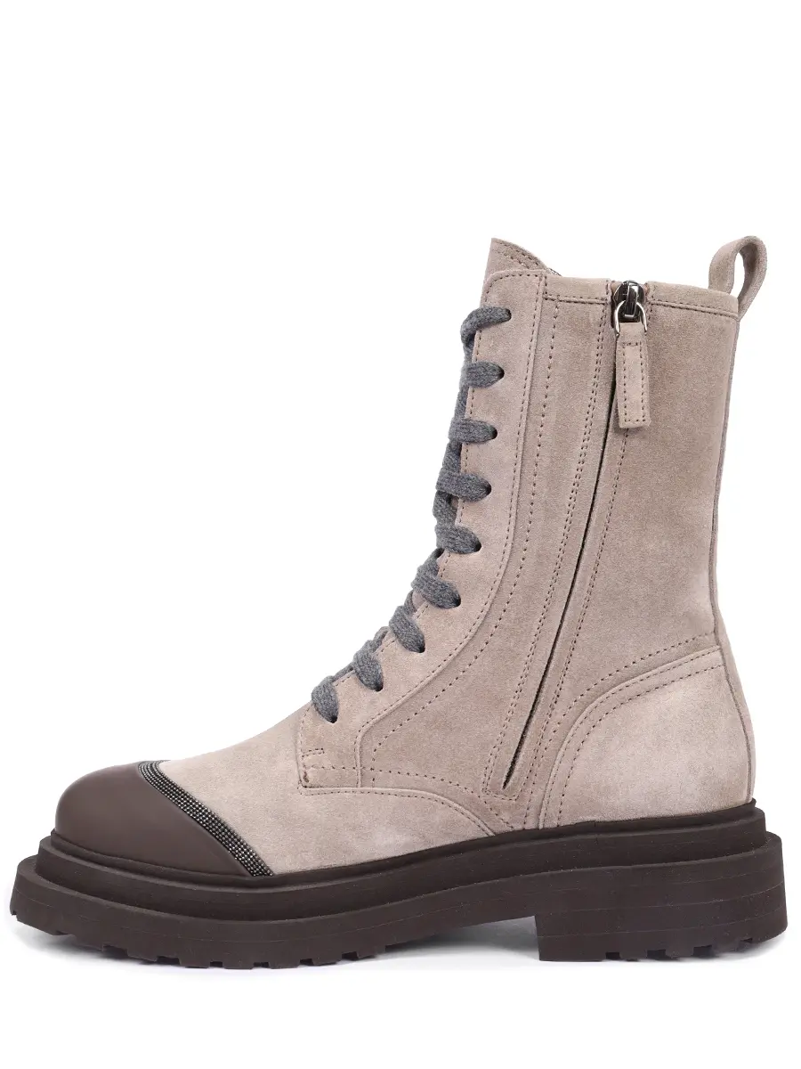 Ботинки замшевые