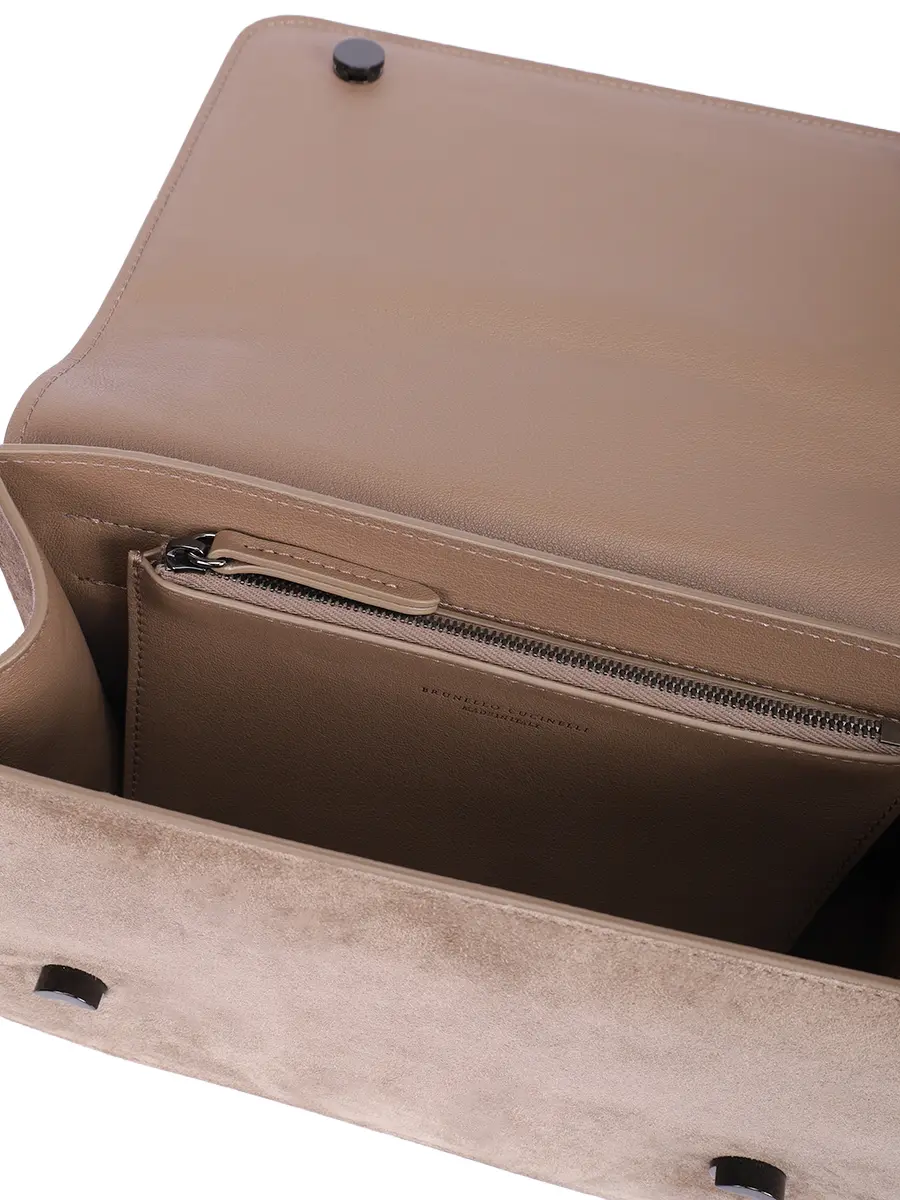 Сумка замшевая