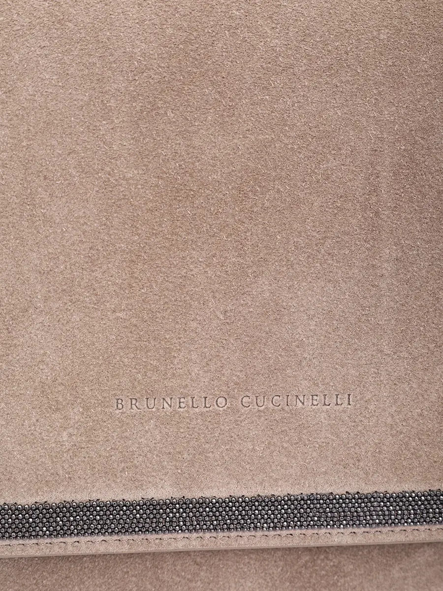 Сумка замшевая